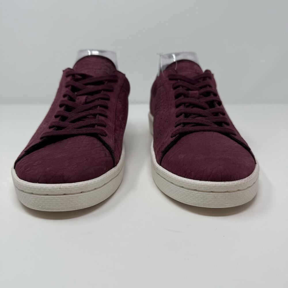 Converse With Lunaron Unisex 9 Maroon Pebbled Faux Suede Preppy Comfy 1S01252 - Picture 4 of 13